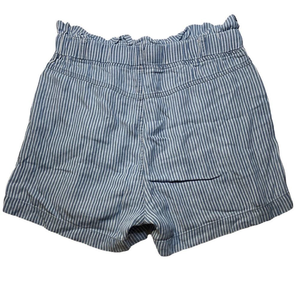 THREAD AND SUPPLY Fake Denim Shorts - Picture 3 of 4